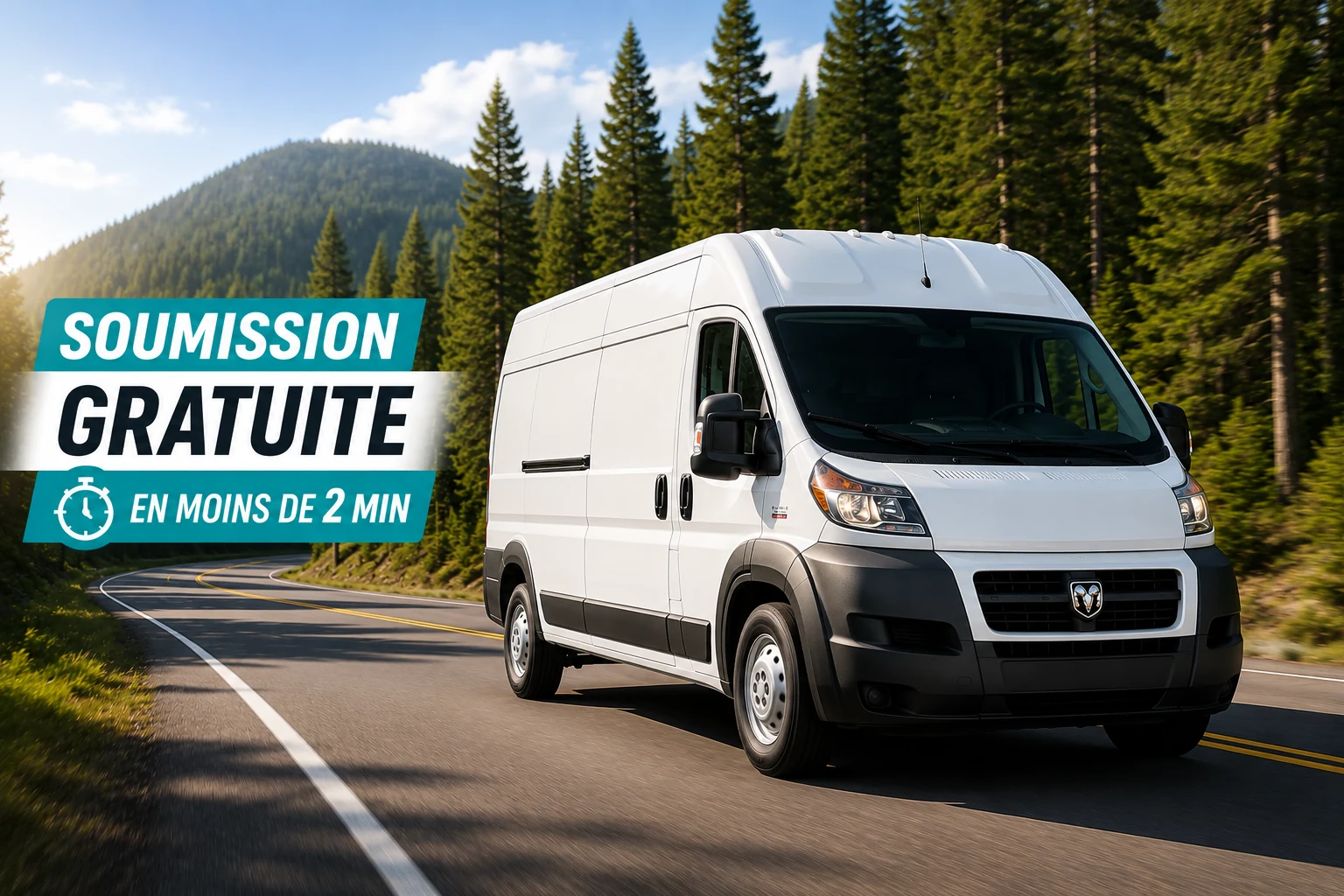 Soumission gratuite en moins de 2 minutes — Transport Turcotte